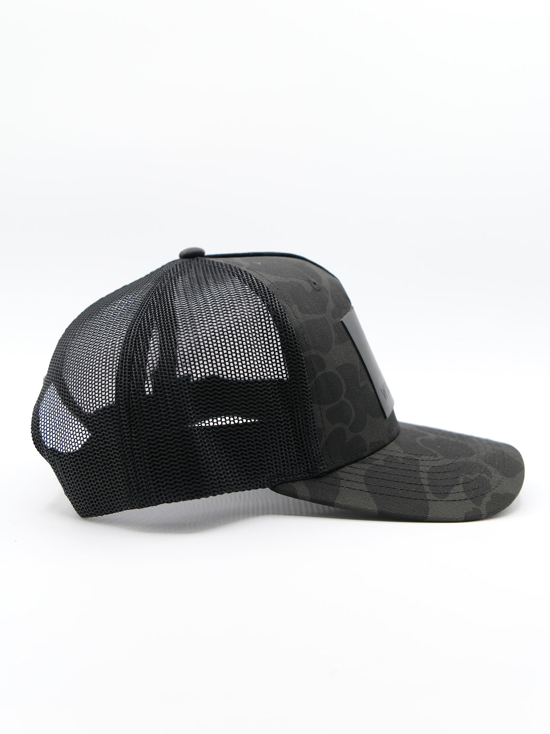 Black Duck Camo Leather Patch