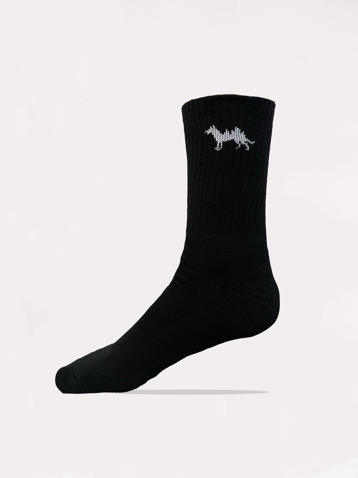 Black Crew Sock