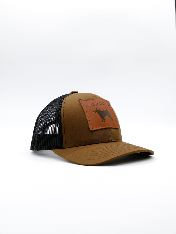 Camel/Black Trucker Hat