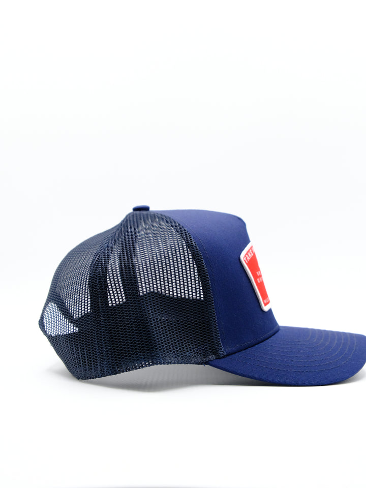 Navy Trucker Hat