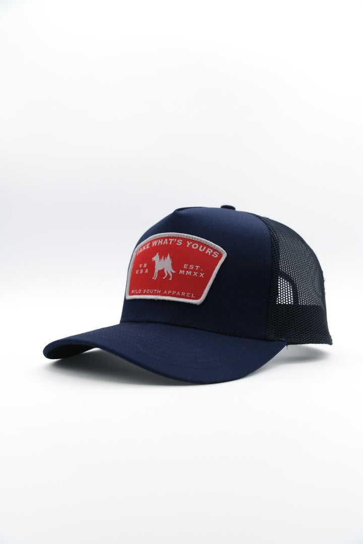 Navy Trucker Hat
