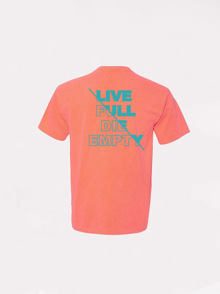 Live Full Die Empty Oversize Tee