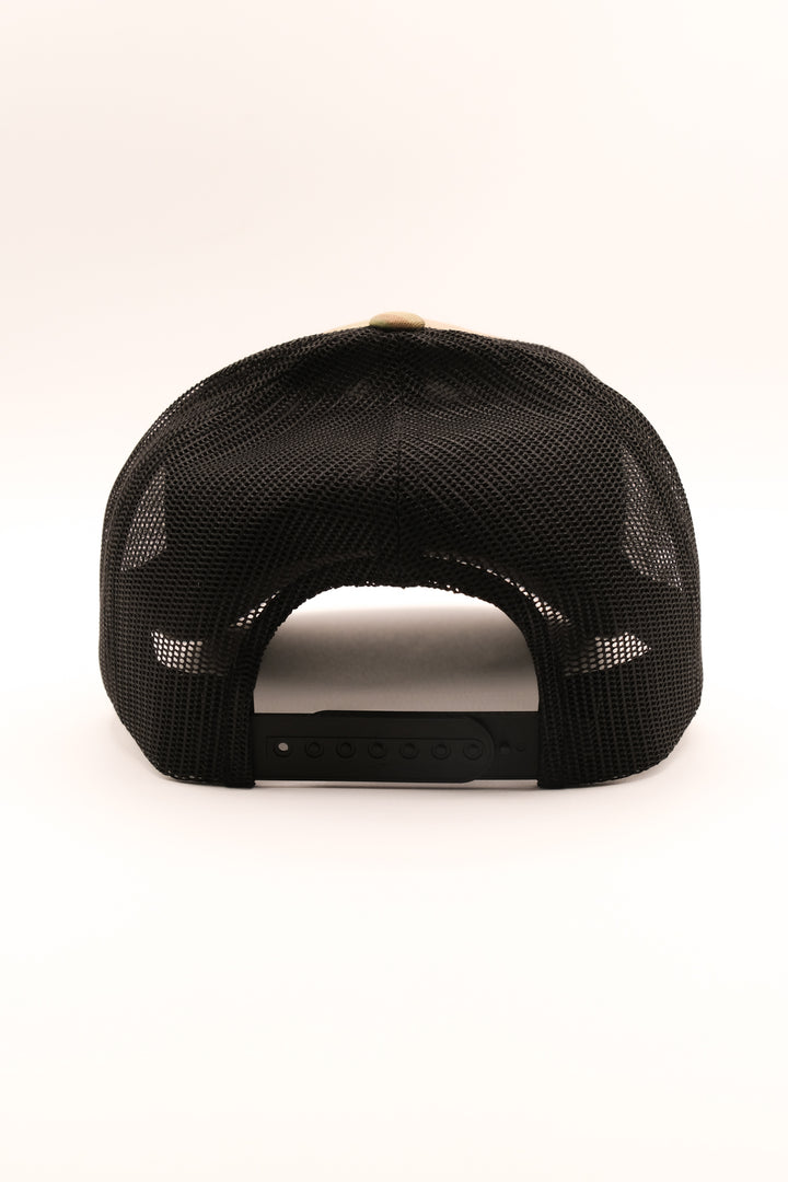 Green/Black Multicam Trucker Hat