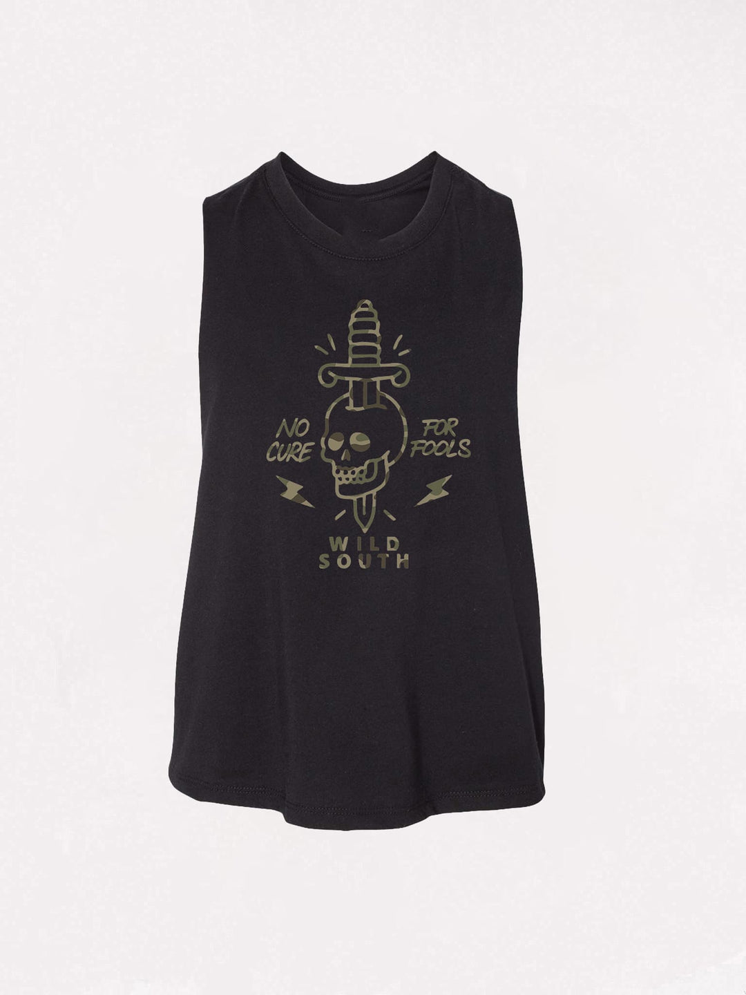 No Cure For Fools Crop Tank