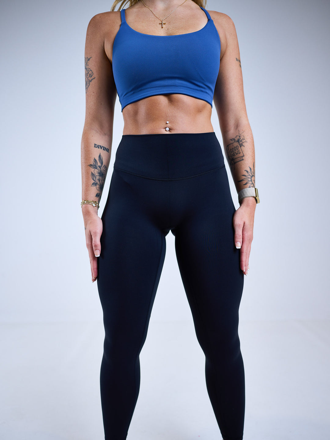 Wild South Apparel Infinity Legging in Black – squat-proof, pet hair resistant 7/8 leggings – 