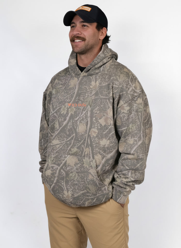 Rustwood Camo Hoodie - Timber Camo Fleece | Wild South – Wild