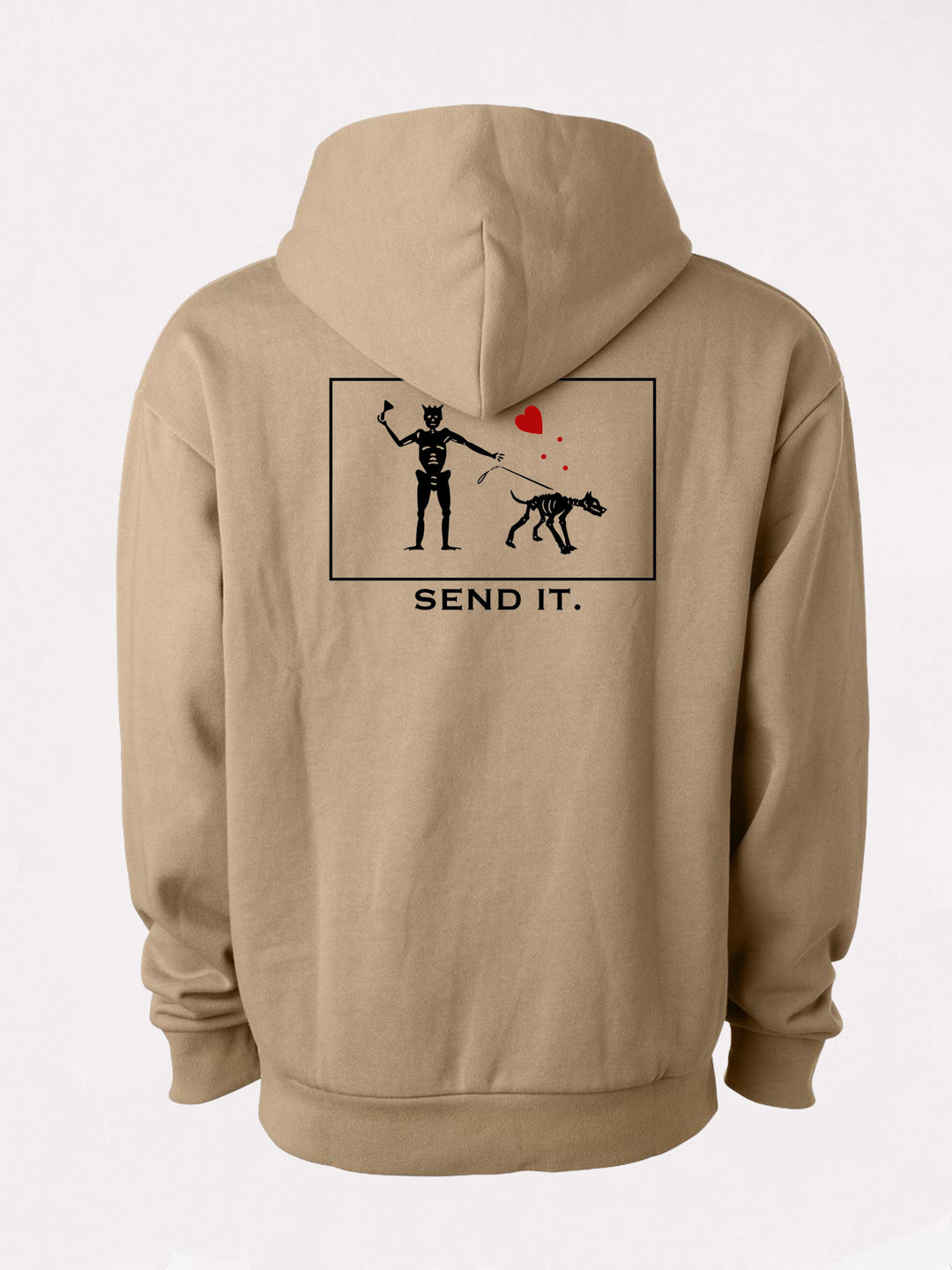 Send It Hoodie - Tan