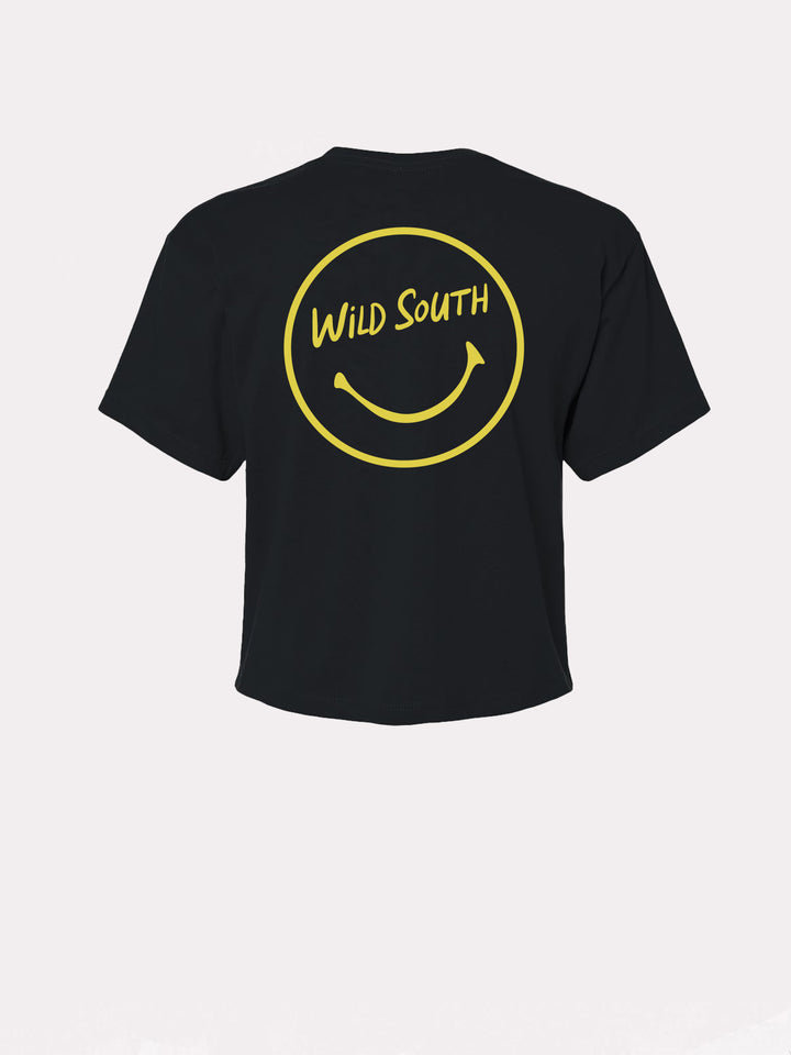 Smiley Logo Tee/Crop