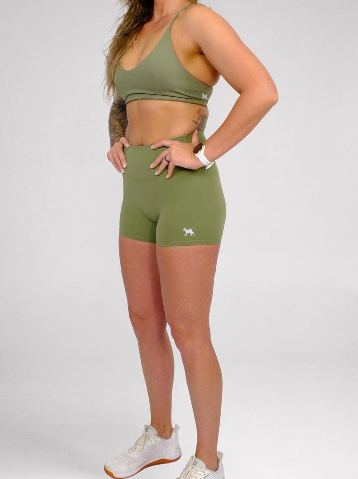 Infinity Legging + Short + Envy Bra