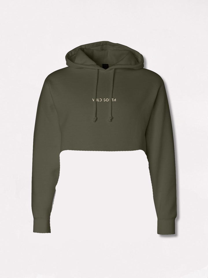 Summit Crop Hoodie - Wild South Apparel