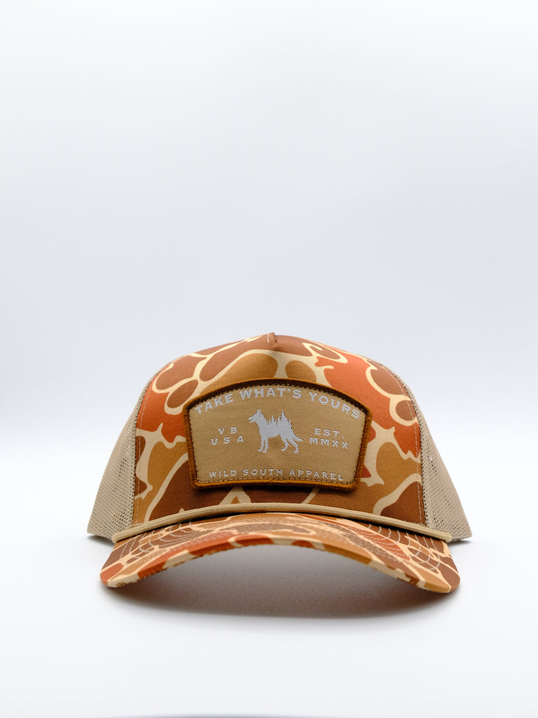 Duck Camo Trucker Rope Hat - Wild South Apparel