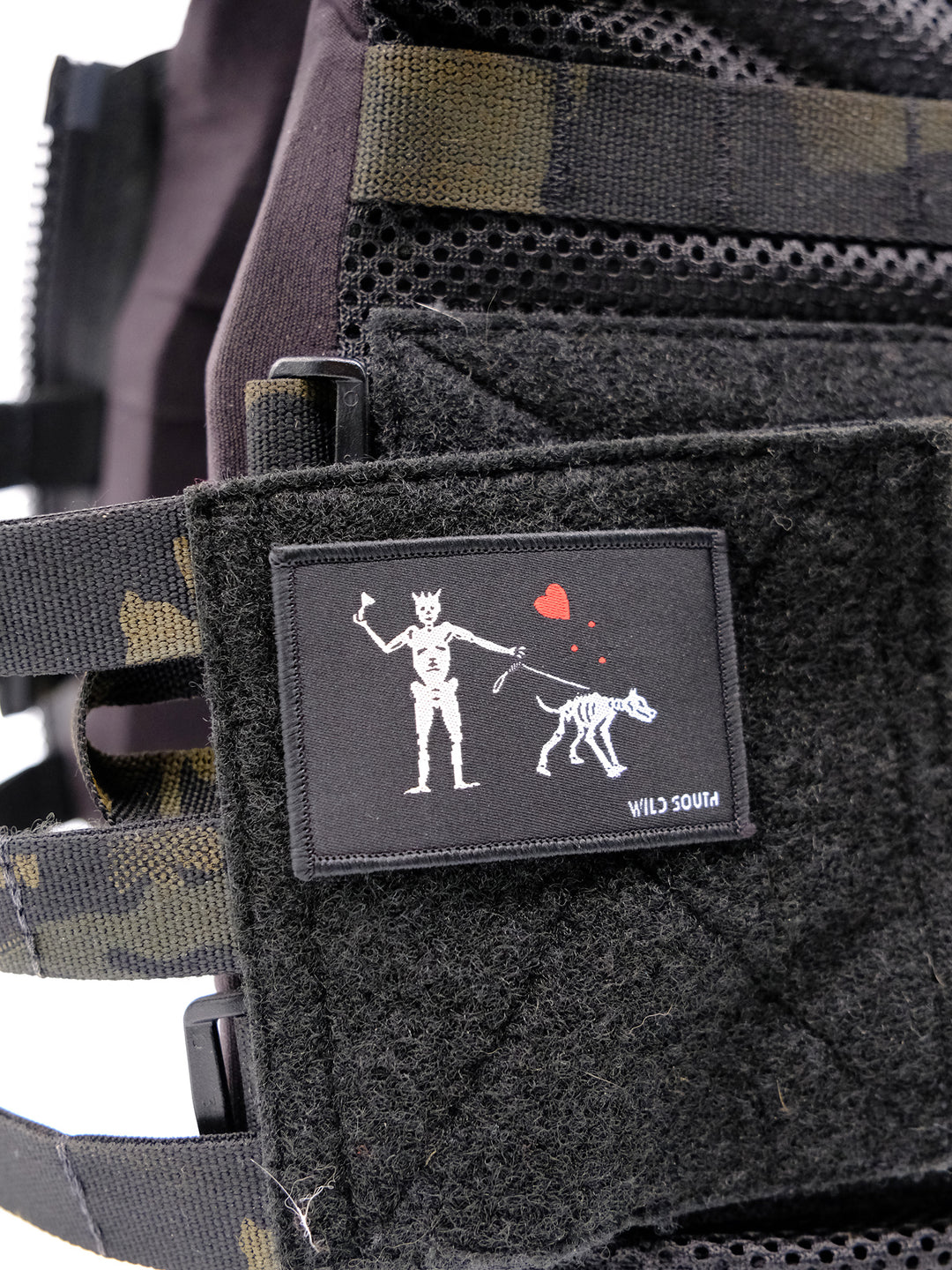K9 Blackbeard Patch - Wild South Apparel