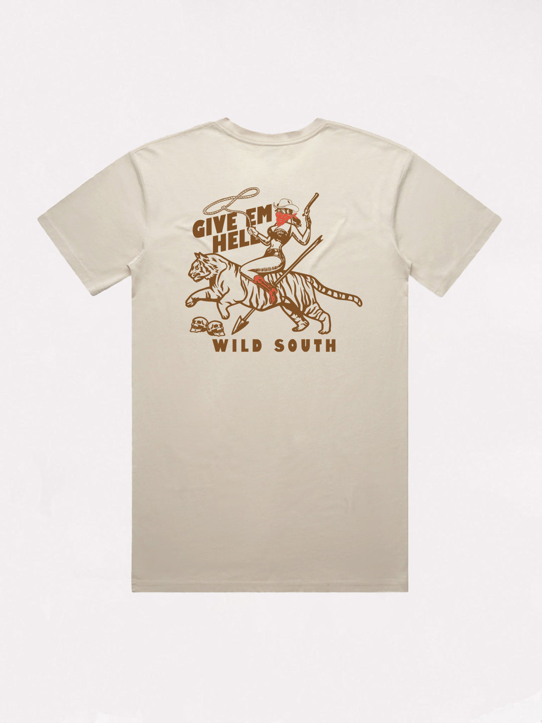 Give Em' Hell Tee - Wild South Apparel