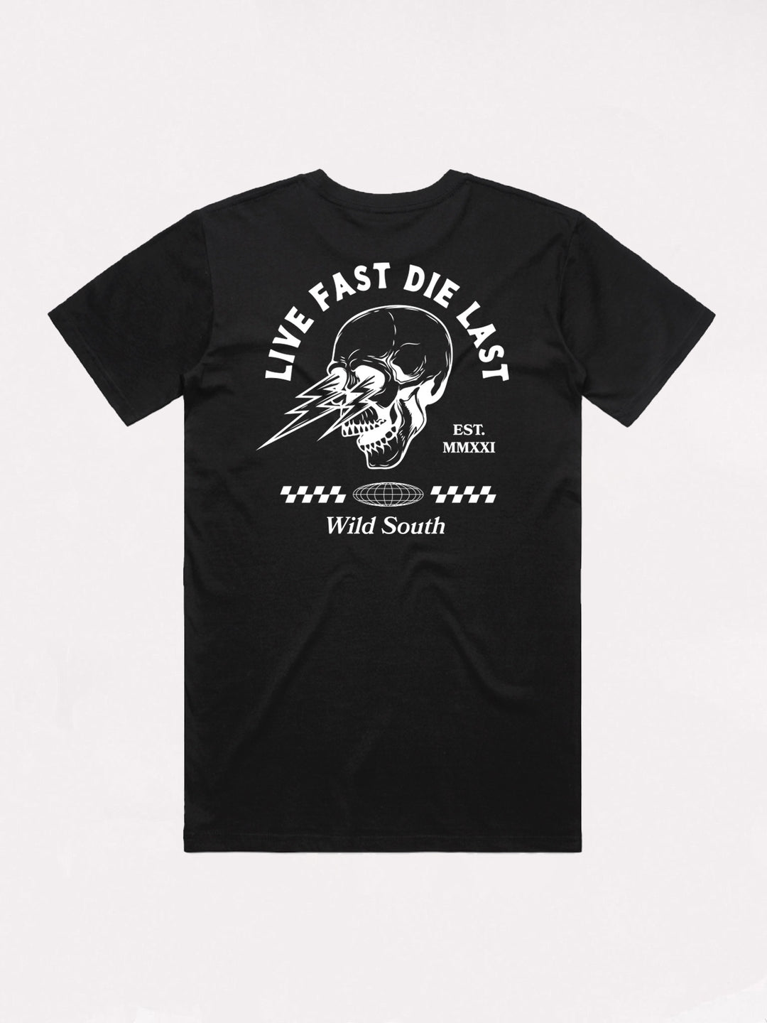 Live Fast Die Last Tee - Wild South Apparel